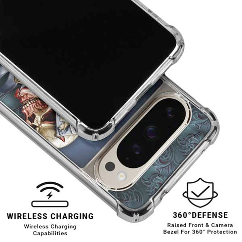 Alchemy Carta Read Em and Weep Pixel 9/9 Pro Clear Case